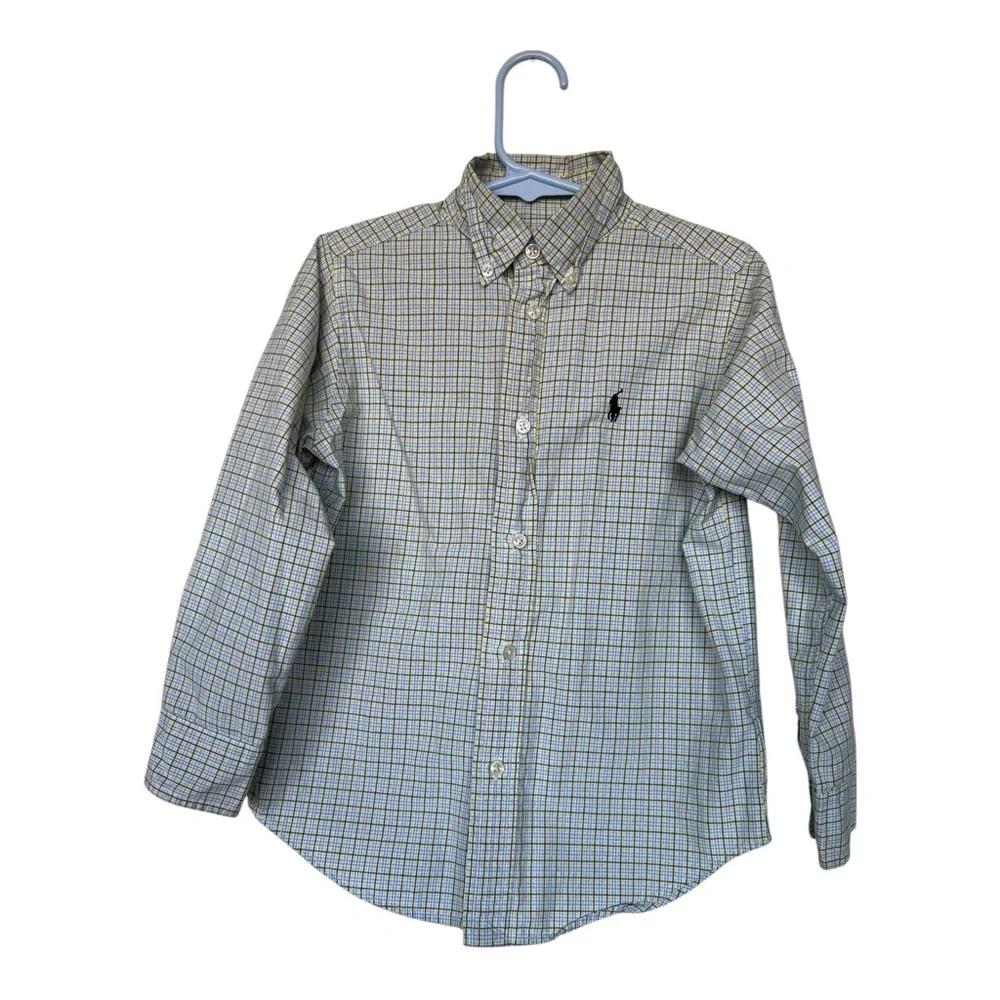 Bundle of 3 Boys Shirts Ralph Lauren & Kenneth Cole Button Down Shirt Size 5
